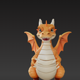 Screenshot-2025-05-31-141016.png 可爱的橙色幼龙 3D 模型 (gragonite)