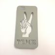 Peace Hand Iphone Case real.jpg Peace Hand Iphone Case 6 6s