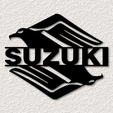 project_20230726_2104343-01.png susuki emblem wall art susuki logo wall decor susuki sign 2d art