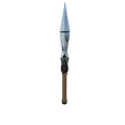 model-62.png Low Poly Tactical Dagger Knife 3D Model
