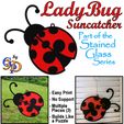 Ladybug-IMG.jpg Décoration de fenêtre et de jardin avec un capteur de soleil en forme de coccinelle Plusieurs pièces Fichiers STL