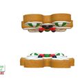 Gingerbread-Mickey-and-pendant-5.jpg Christmas Gingerbread Mickey and Pendant 3D Printable Model