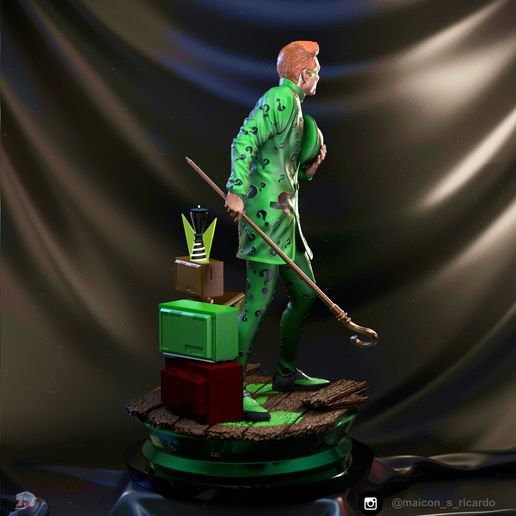🎬 The Riddler・ 3D File for ・Cults