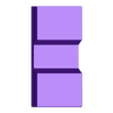 Glass Floor Block_Glass Here.stl Set Pads For Glass & Other Materials