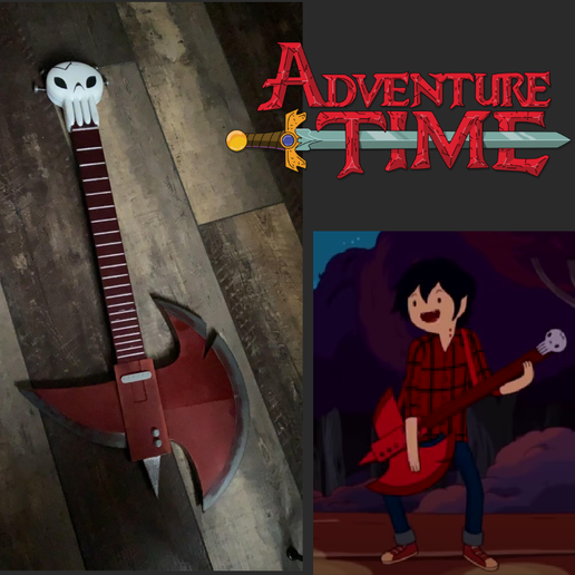 marshall lee adventure time guitar