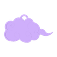 Nube Voladora.stl Porte-clés Nimbus volant