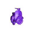 vespa_50s_3d_print.OBJ Vespa 50s