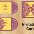 3.jpg Mandala style invitations for weddings, xv years, baptisms, etc. 10 models - Vectors laser engraving and cutting