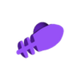 Blaster_bottom.stl Purple Tentacle (non glue color print)