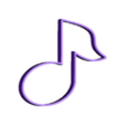 simbolo de musica v1.stl Music Symbols Cookie Cutter