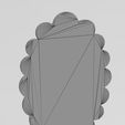 wf1.jpg Oval ribbed rosette onlay relief 3D print model