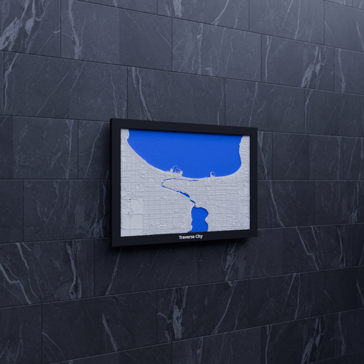 Traverse City, United States - 3D Miniature