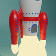 Render-3.png Space rocket Lamp