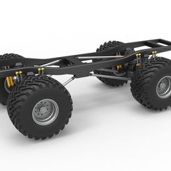 1.jpg 3D file Diecast Chassis of Miss Bigfoot Ranger monster truck Scale 1:25・3D print model to download