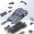 09-PRIMUS-PEW-PEW-BRICK-EXPLODED.jpg PRIMUS SPACE GUYS SMALL FLYING PEW PEW BRICK MURCIAN PATTERN