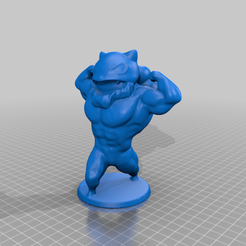 gigabulb.png Archivo 3D gratis Gigachad Bulbasaur・Diseño imprimible en 3D para descargar, d34dn1k
