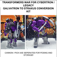 Straxus-Production4.png Transformers War For Cybertron / Legacy Galvatron to Straxus Conversion Kit
