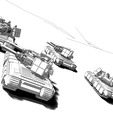 mammoth6.png Battletech - Mammoth Assault Tank - Custom unofficial unit