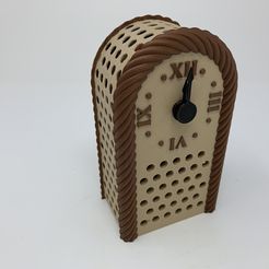 Image0001a.jpg STL-Datei 'Antique' Auto Correcting Analog Clock kostenlos・Design für 3D-Drucker zum herunterladen