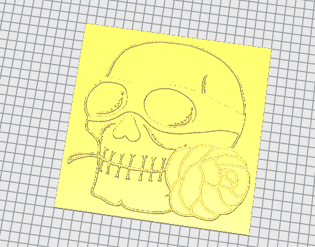 radical skull - 3D model önizlemesi