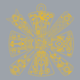 front_screenshot_wireframe.png Ancient Symbolic Pendant 3D print