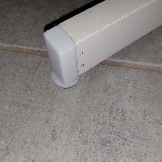 Skid Fan with hole for inserting a pad / skid fan - 3D model önizlemesi