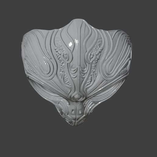 👽 Alien Mask・ STL File for 3D printing・Cults