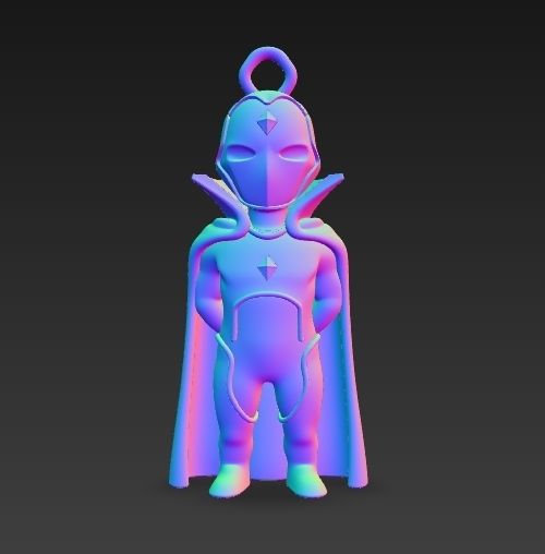 🗝️ Super Powers Collection – Vision, Robin & Venom 3D Keychain Set・ STL ...