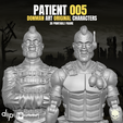 19.png Patient 005 - Donman art Original 3D printable full action figure