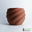 Folie7.jpg STL file Modern Plant Pot "Diluvian" for succult planters to big pots・3D printing model to download