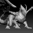 dra22.jpg Dragon  - amazing dragon - scary dragon - game dragon - lowpoly dragon