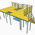 Screen-Shot-2023-01-11-at-9.25.55-PM.png STL-Datei 1/10 Scale Modular Mezzanine für Ihre Scale RC Garage oder Diorama・Design für 3D-Drucker zum herunterladen