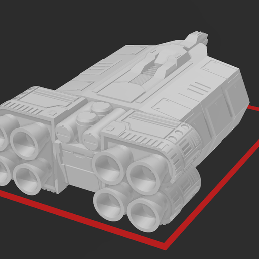 4.png [GUNDAM] [EFSF] 1/1700 COLUMBUS-MODIFIED-class SPACE TRANSPORT SHIP