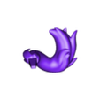 Tail.obj Lucario Thicc Muscle Mommy - 4 Furry variation 3D Print Model