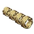 Double-sides-Braided-rope-bead-size7to10-03.jpg Double braided wire bead and charm 3D print model