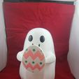 Egg.jpg Cute Ghost 3D Model with Interchangeable Magnetic Arms