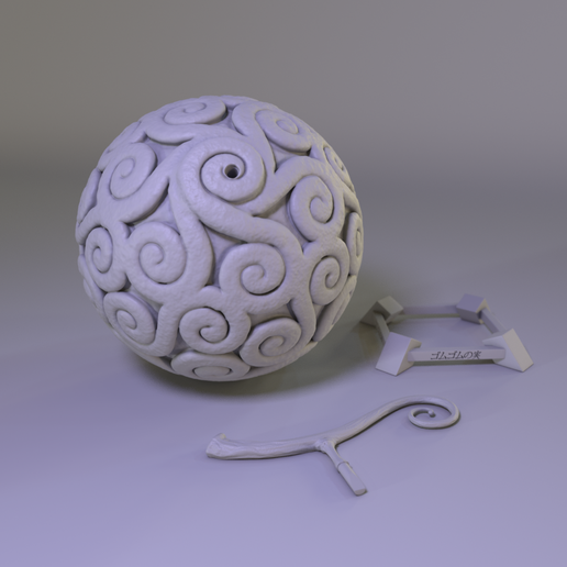 😈 Gomu Gomu no Mi - ゴムゴムの実 - Devil Fruit・ 3D File
