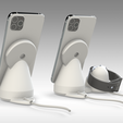 Untitled 756.png iPhone and Apple Watch MAGSAFE charger Stand - 2 OPTIONS