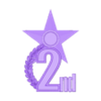 2nd.stl Награда Трофей 1, 2, 3