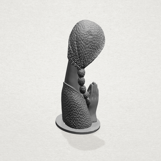 Free 3D file Asian Girl 02・Object to download and to 3D print・Cults