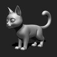 10.jpeg Gato dos desenhos animados para impressão 3D Modelo de impressão 3D