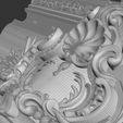 wire004.jpg Large Victorian Cornice BAROQUE GYPSUM FOR CNC FABRICATION