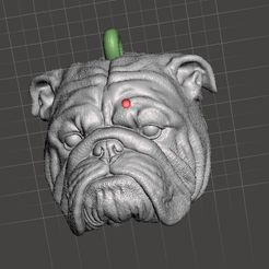 llavero-bulldog-ingles.jpg English Bulldog Keychain