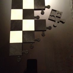 2014-11-01_18.05.42.jpg STL file CHESSBOARD PIECES , dockable・3D print design to download