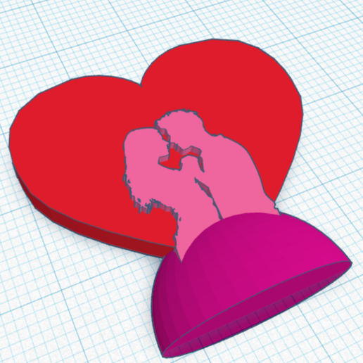 valentine's day 3D model