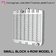 07.png Radiator for 60s and 70s Small Block Muscle Cars in 1/24 1/25 scale