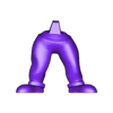 Johnny_Bravo_Legs.stl Johnny Bravo  - 80's cartoon-FANART FIGURINE