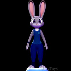 1.png Judy Hopps ZPD Training outfit -  Zootopia