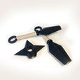 2-2.jpg Magnets in the shape of Kunai and planted Shuriken, Naruto style.