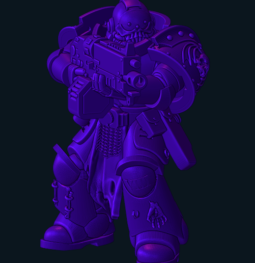 3D file Knights of Dread 5 🛰 ・3D printable model to download・Cults